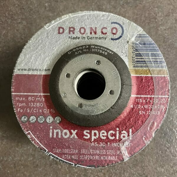 dronco-as30t-115x7x22.23-inox-grinding-disc