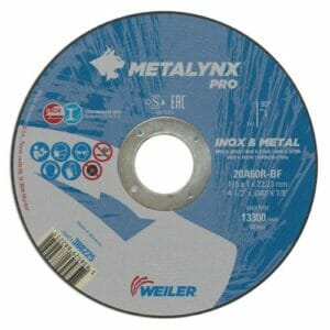 weiler-metalynx-pro-inox-metal-115x1x2223-20a60r-bf-cutting-wheel